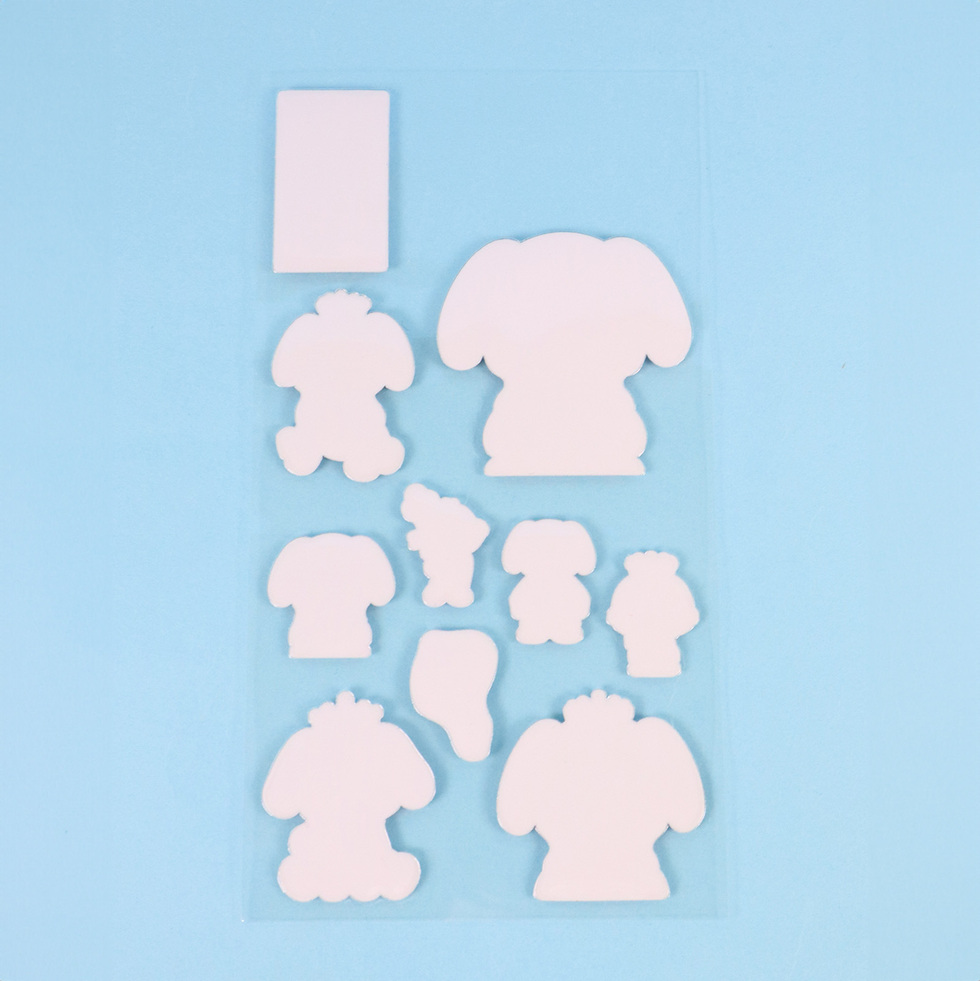 メタちゃん PVCシール シール裏