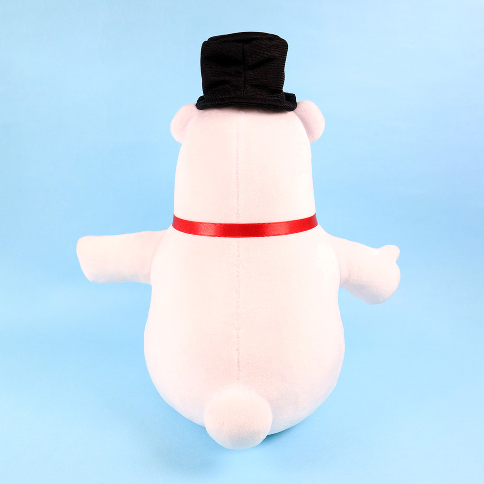 エールベア 30cmぬいぐるみ のぼり旗 メダルVer. 背面