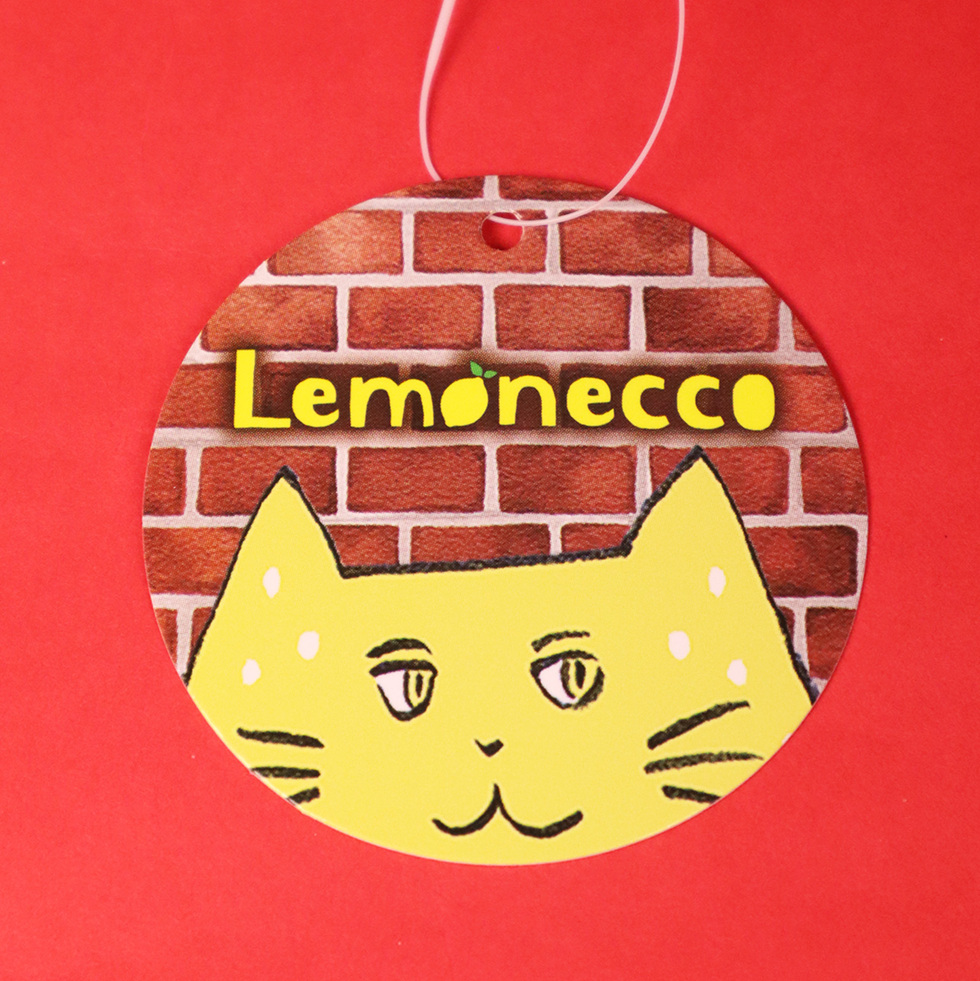 マイヅル レモネッコ 12cmミニぬいぐるみ 台紙