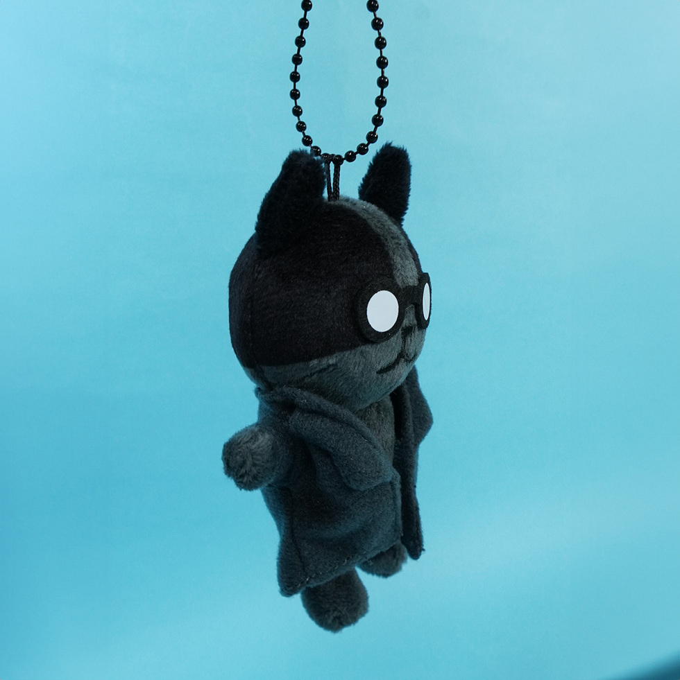 黒ネコ所長　右面