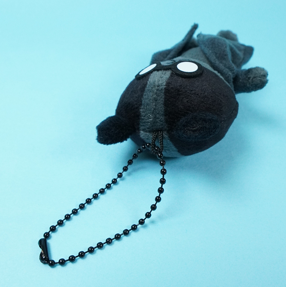 黒ネコ所長　ボールチェーン