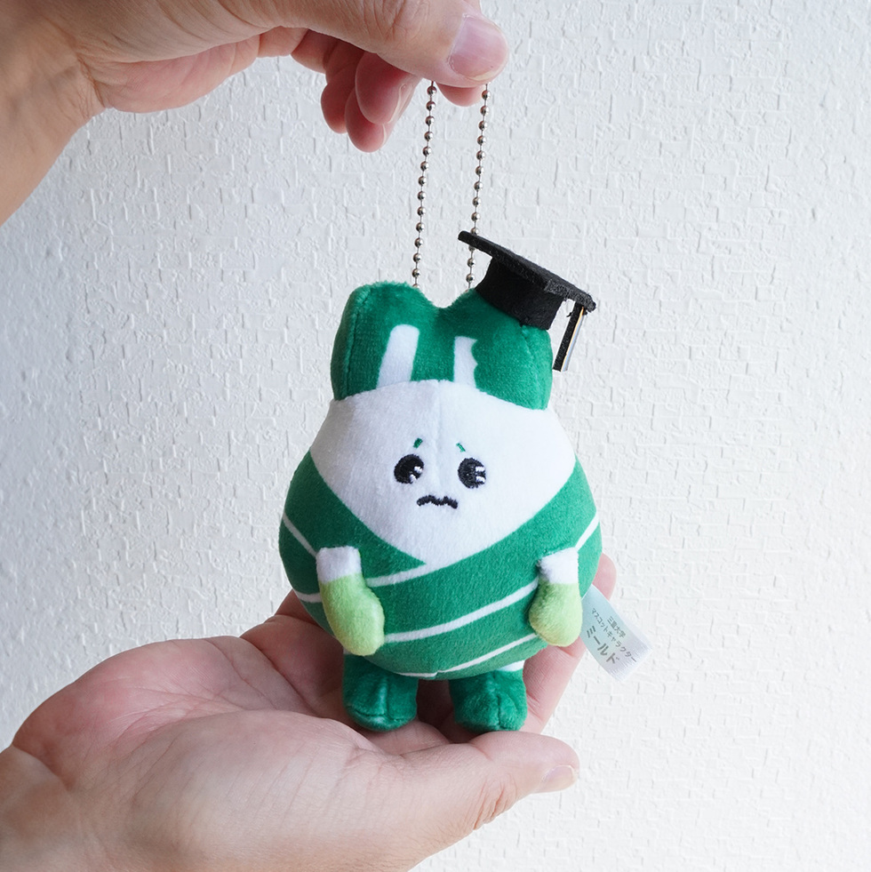 ミールド　片手の上