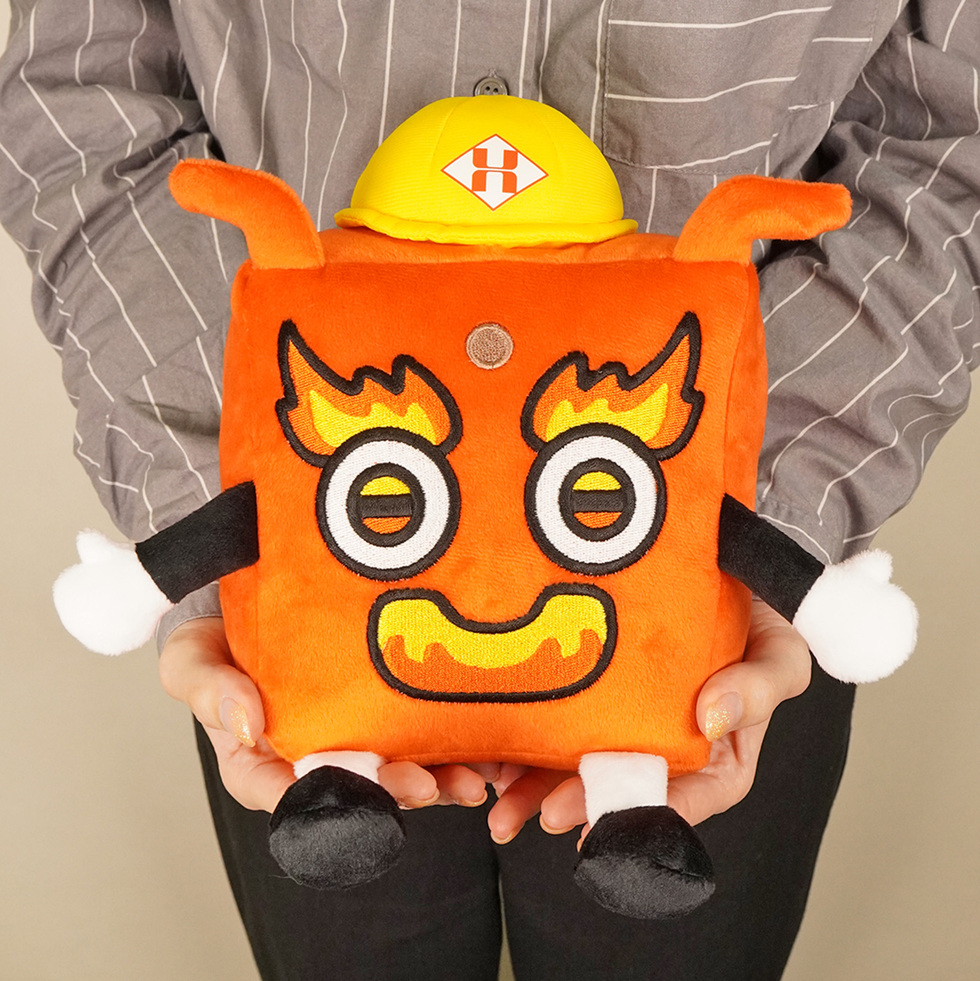 アノードン　両手の上