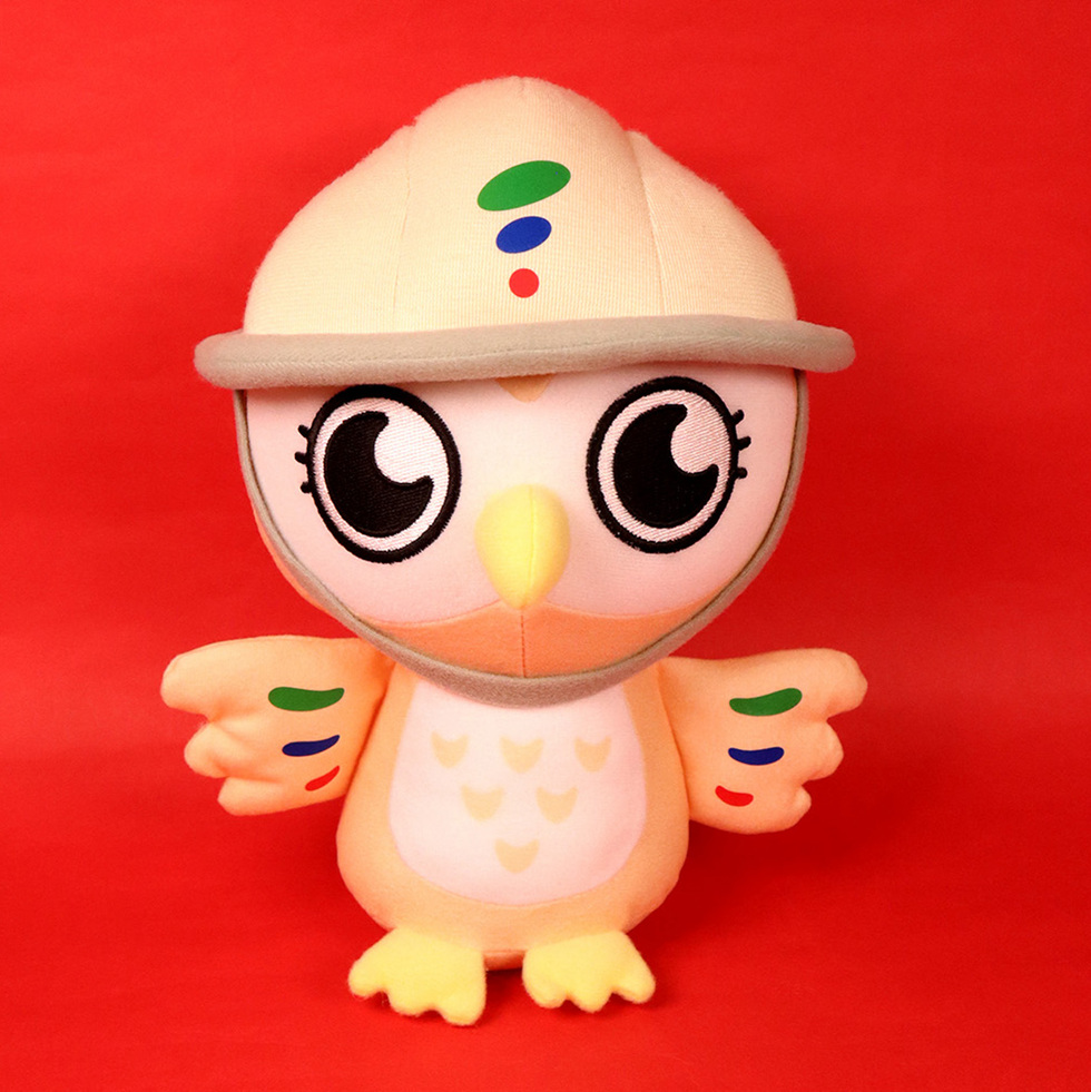 ふくりん 20cmぬいぐるみ 正面