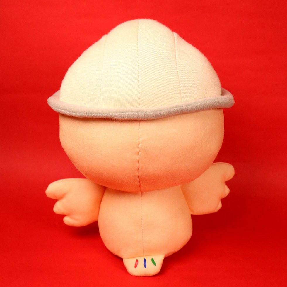 ふくりん 20cmぬいぐるみ 背面