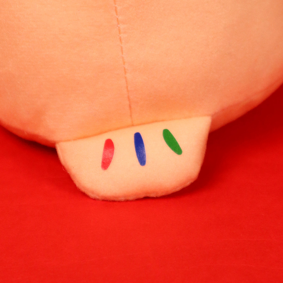 ふくりん 20cmぬいぐるみ しっぽアップ