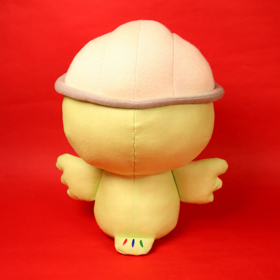 ふくたん 20cmぬいぐるみ 背面