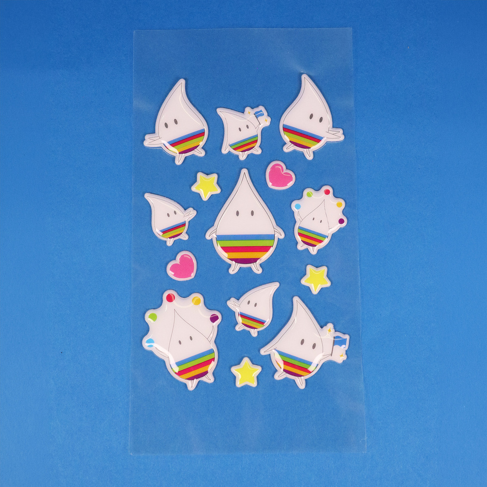 せんせん PVCシール シール表