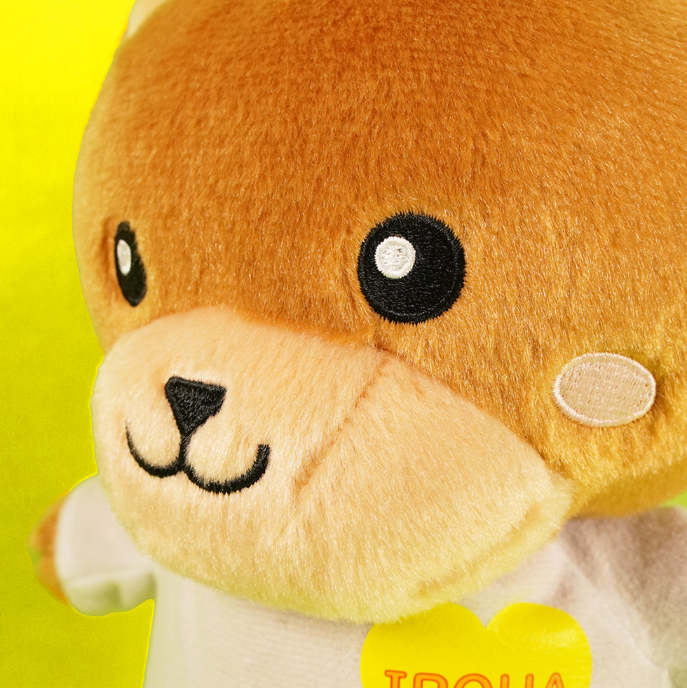 いろはちゃん ぬいぐるみ 顔斜め