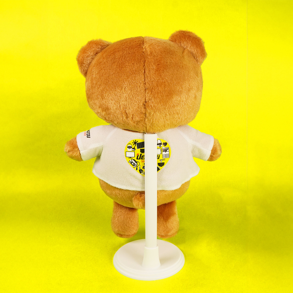 いろはちゃん ぬいぐるみ背面