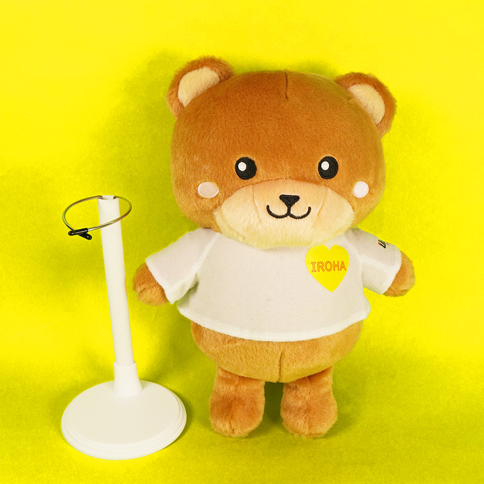 いろはちゃん ぬいぐるみとスタンド別