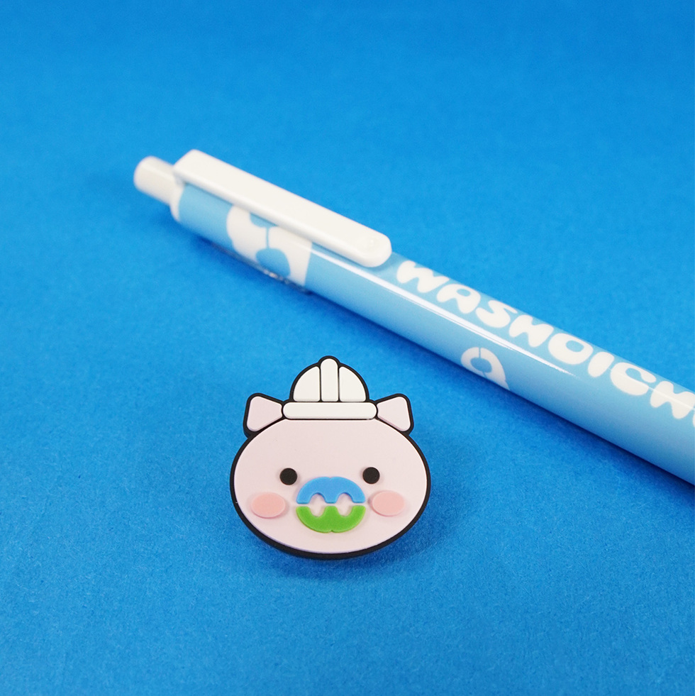 わしょまる ボールペン PVCプレートアップ