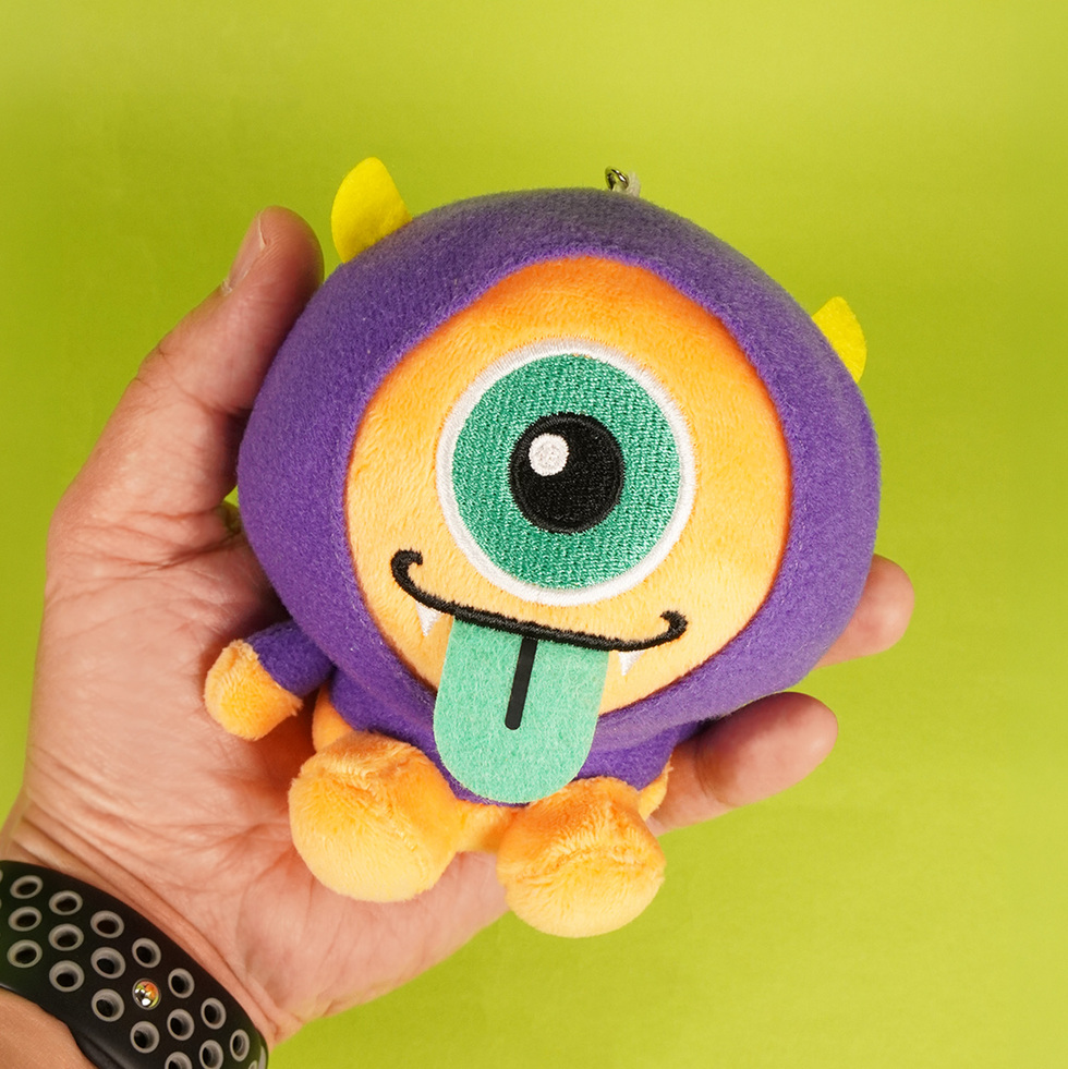 SOLくん 10cmミニぬいぐるみ アップ