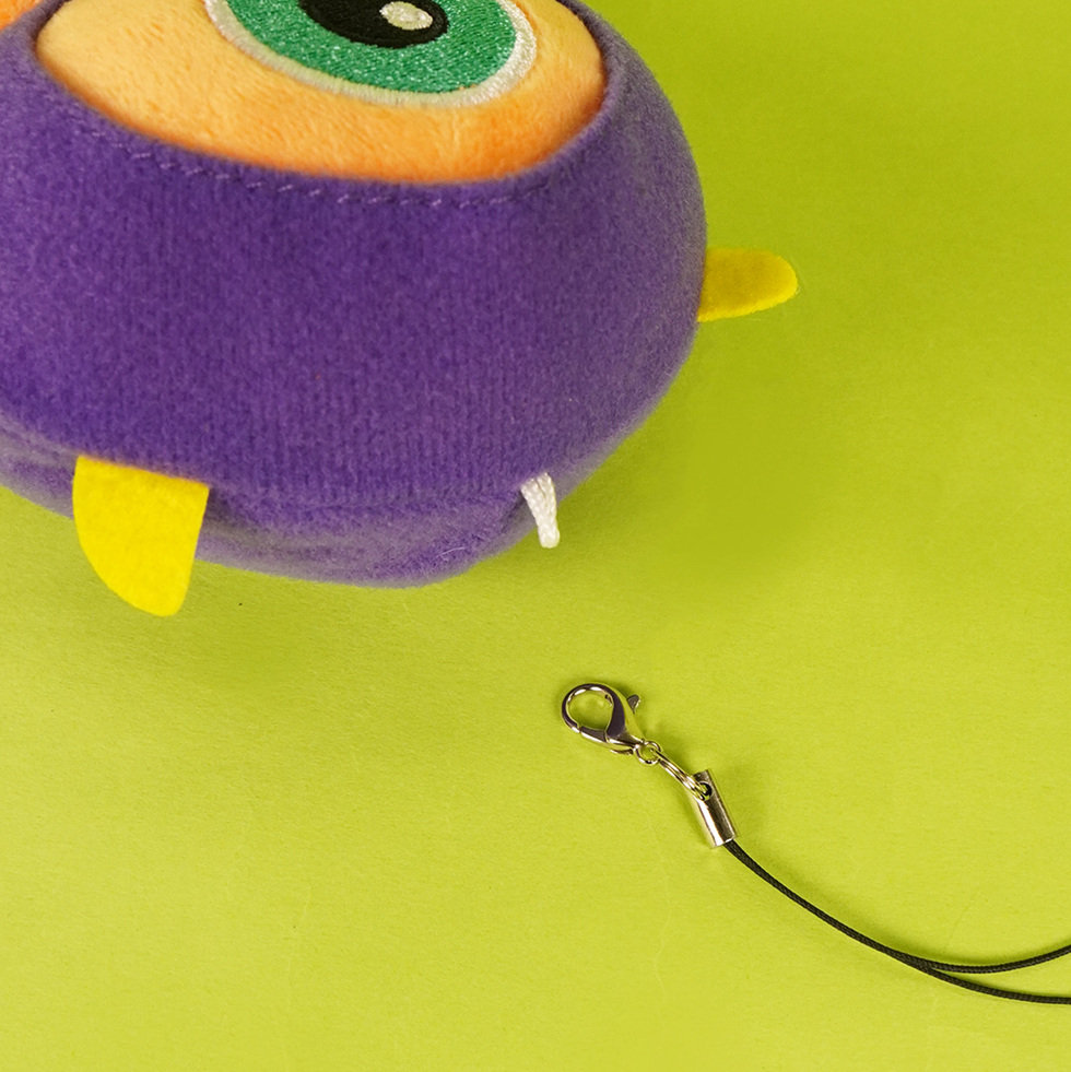 SOLくん 10cmミニぬいぐるみ ストラップアップ