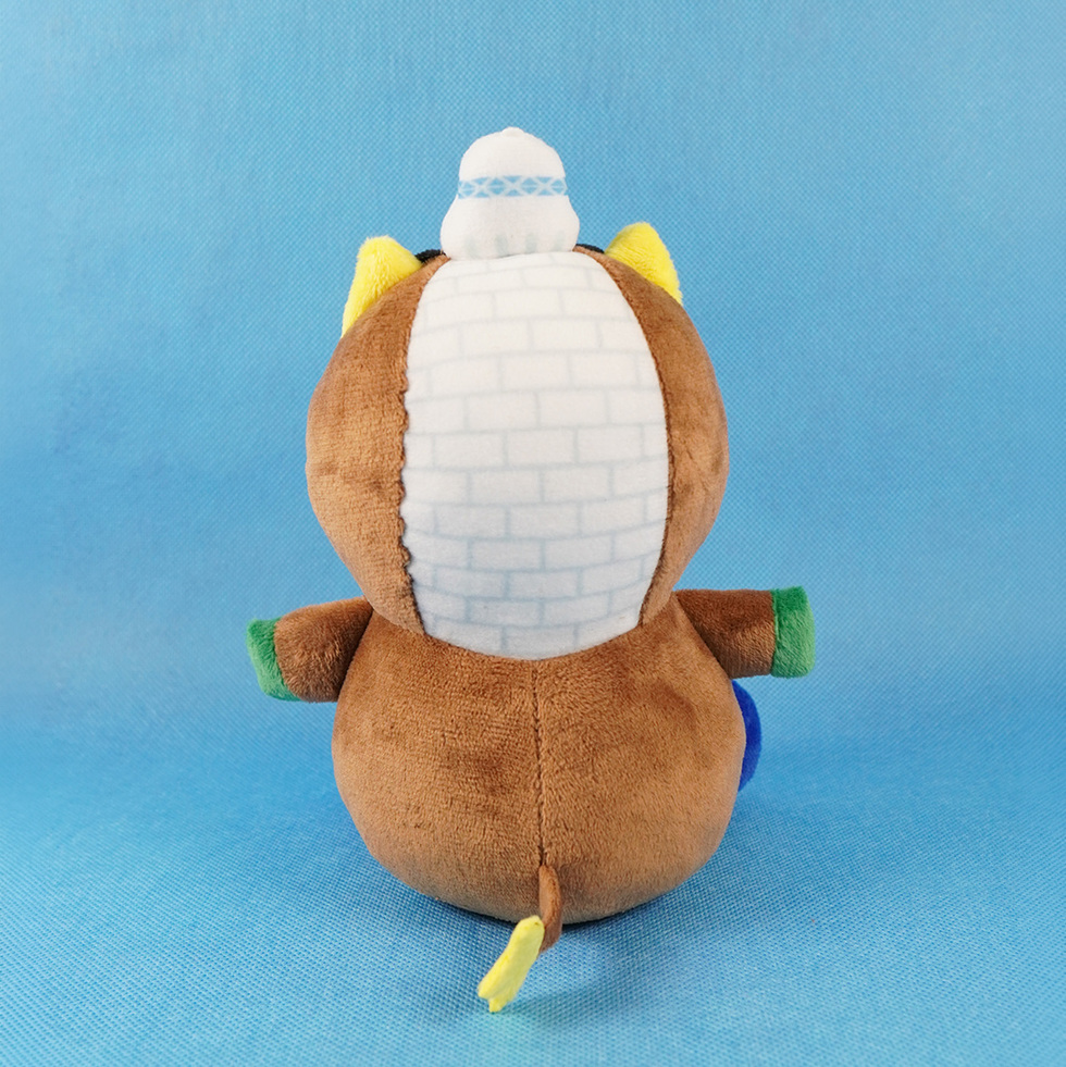 かんだちくん　ぬいぐるみ背面