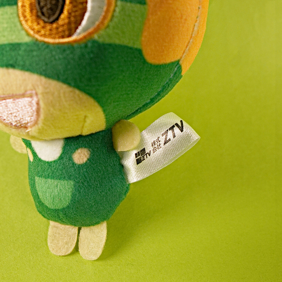 ゼットくん 10cmミニぬいぐるみ 布タグ