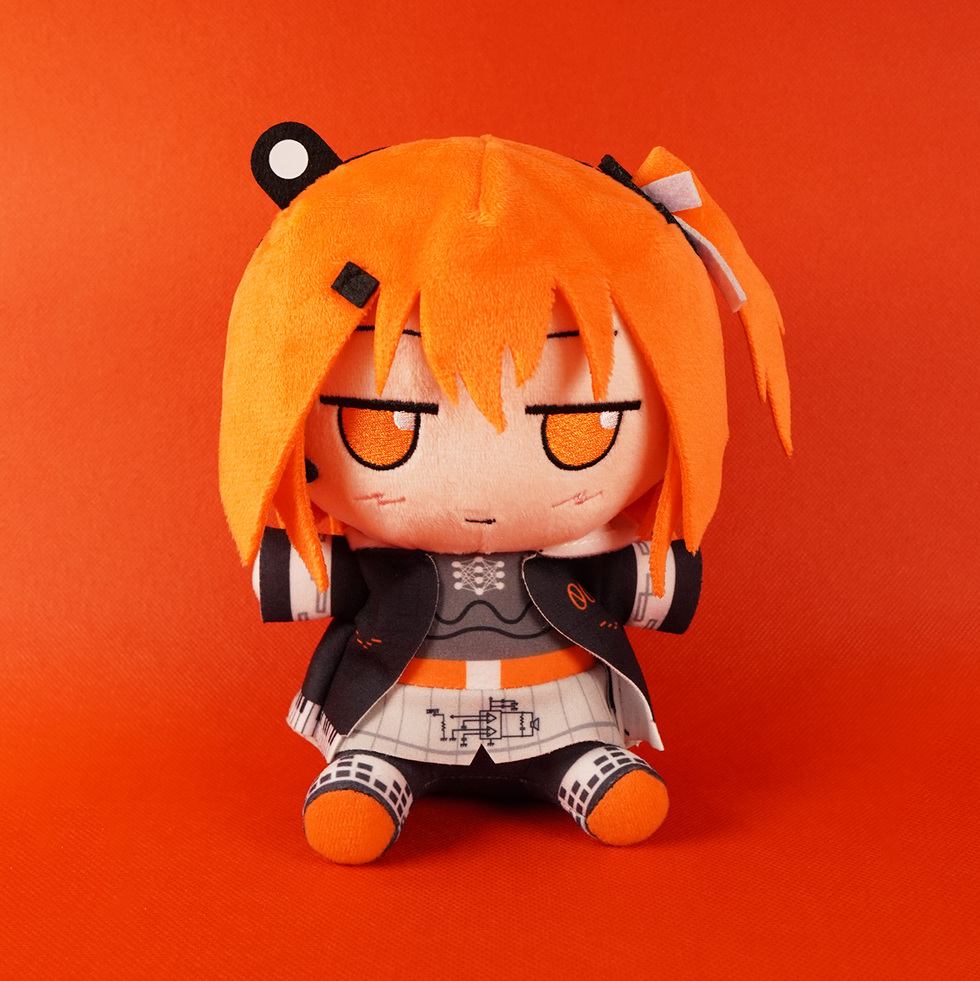 足立レイ 18cmぬいぐるみ　正面