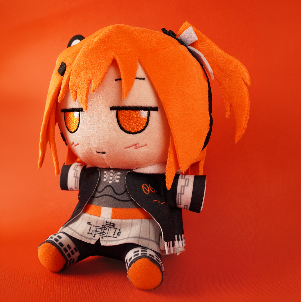 足立レイ 18cmぬいぐるみ　斜め左