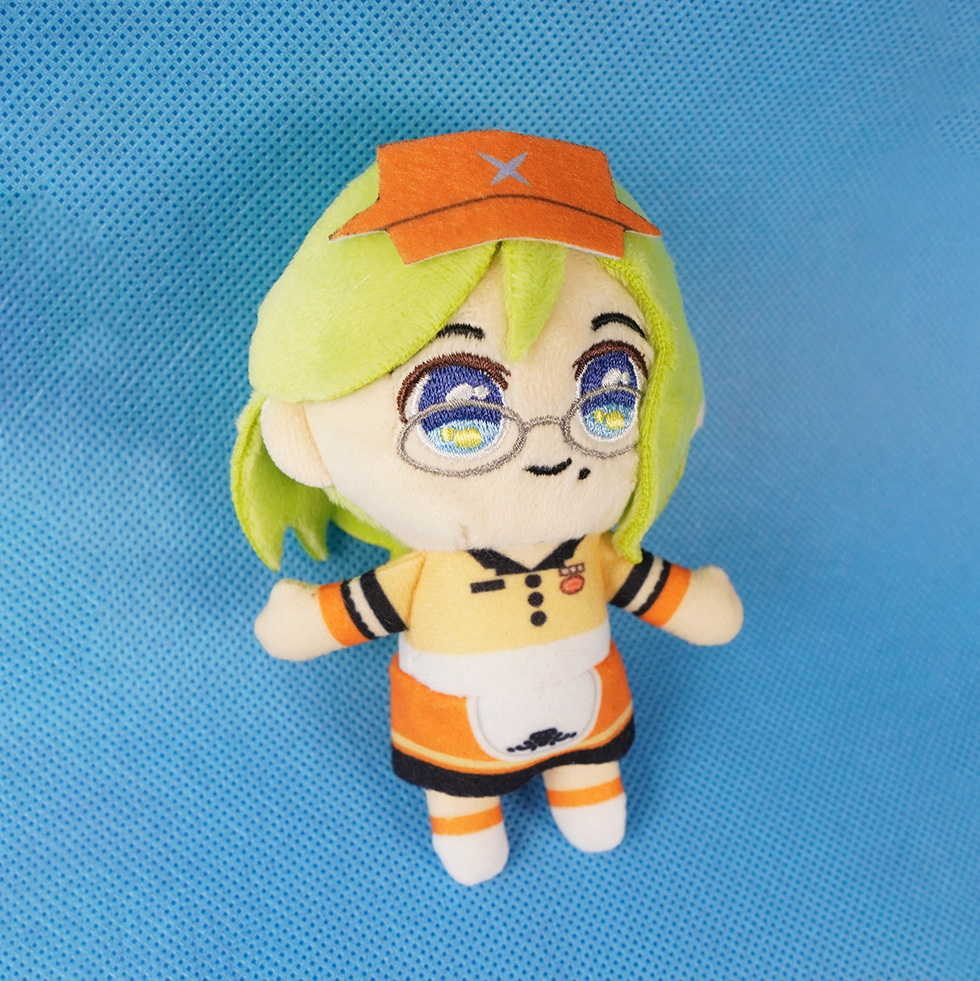 まえばしめぐみ ダイナーver. 10cmミニぬいぐるみ 斜め上