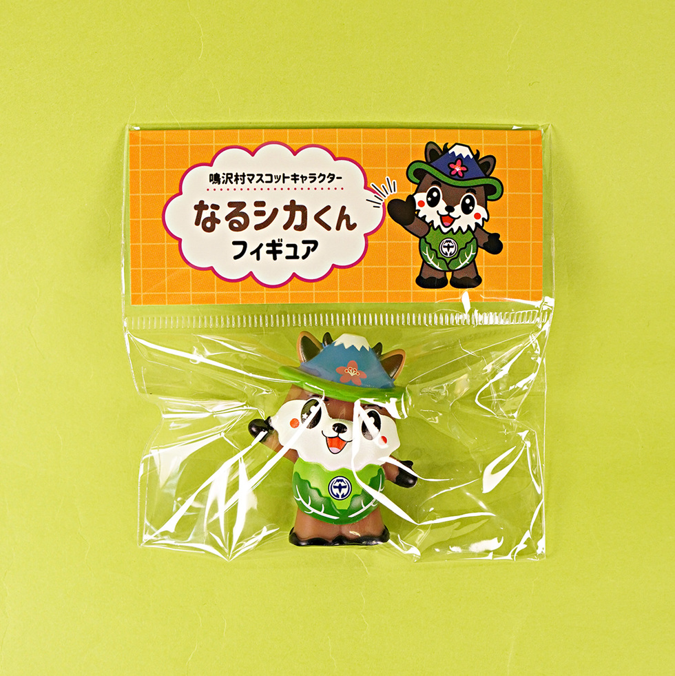 なるシカくん 空洞フィギュア　台紙 正面