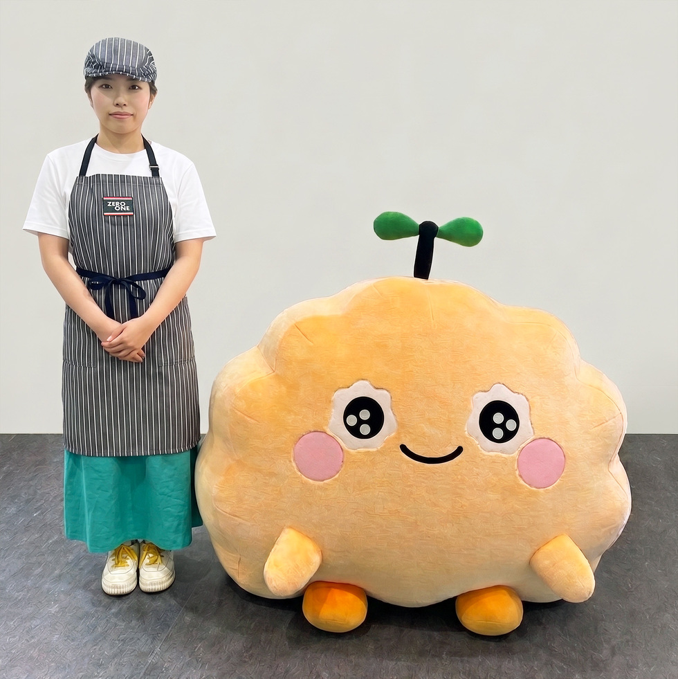 リフロンちゃん 120cmぬいぐるみ　大きさ比較