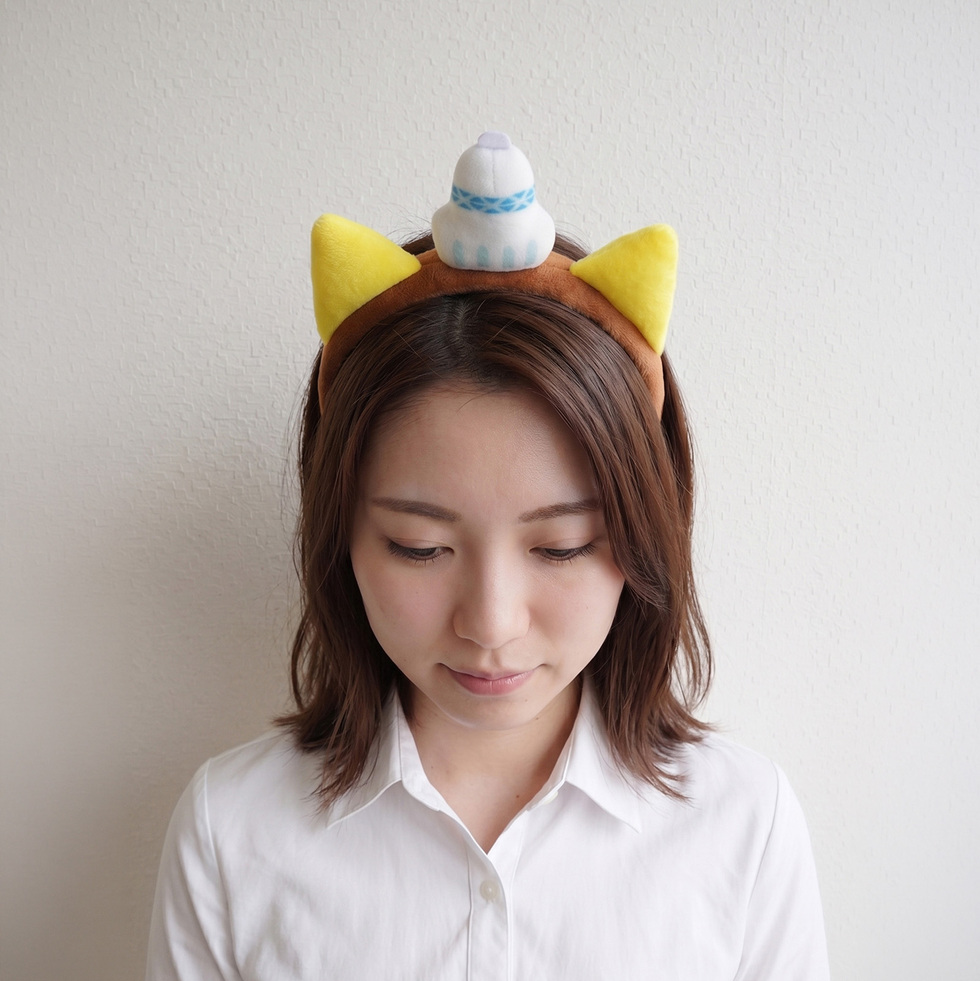 かんだちくん　カチューシャ装着　正面