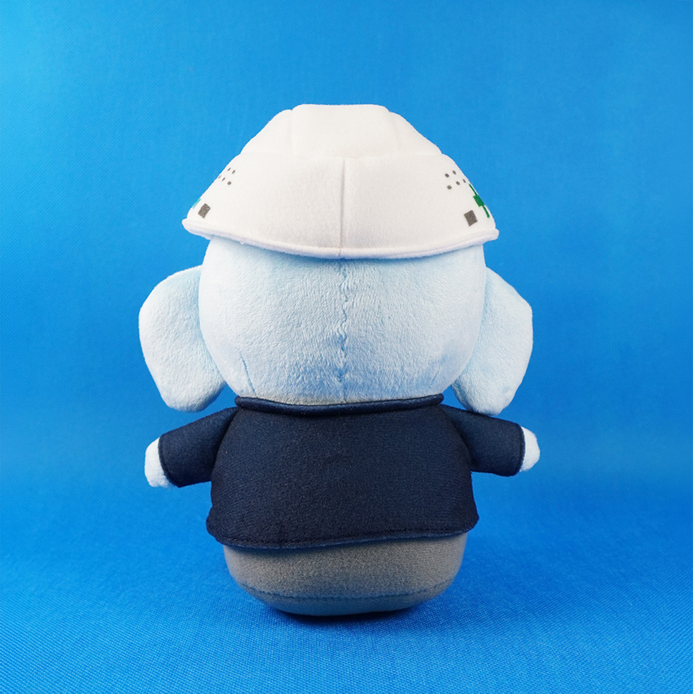 もり造 20cmぬいぐるみ　背面