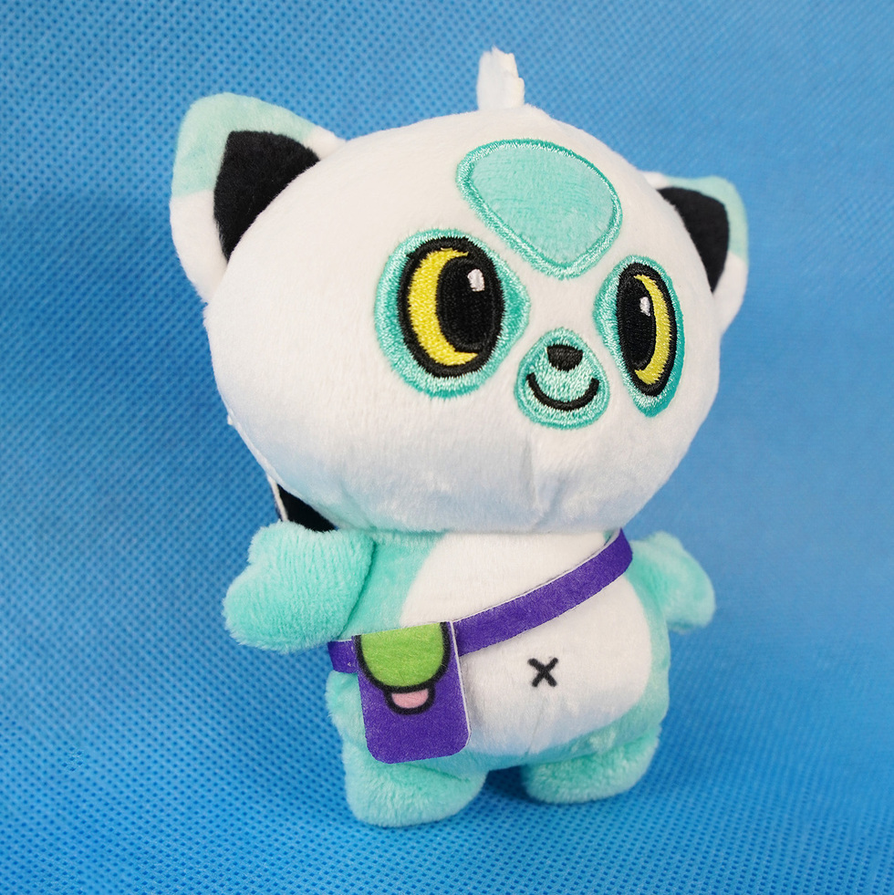 あっぽ 10cmミニぬいぐるみ 斜め アップ