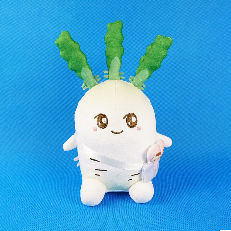 しららん 20cmぬいぐるみ　正面