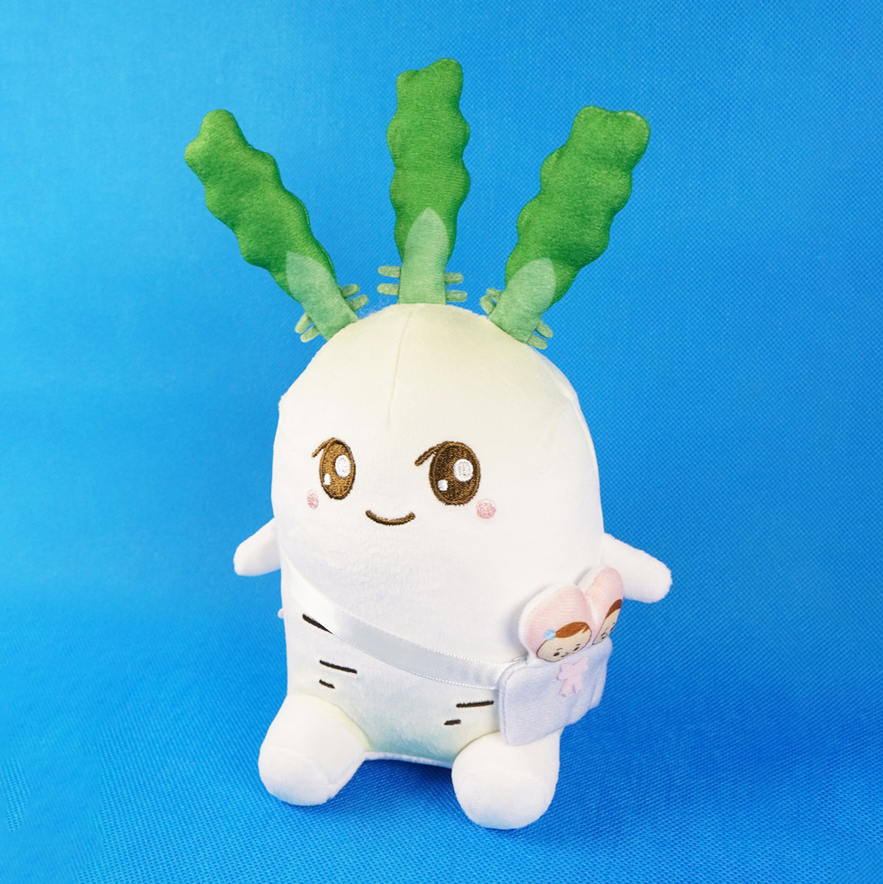 しららん 20cmぬいぐるみ　右斜め