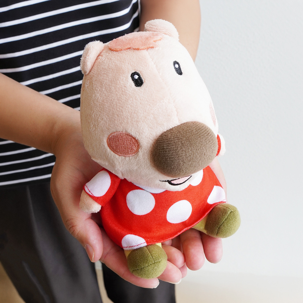 プリンちゃん 15cmぬいぐるみ 両手持ち