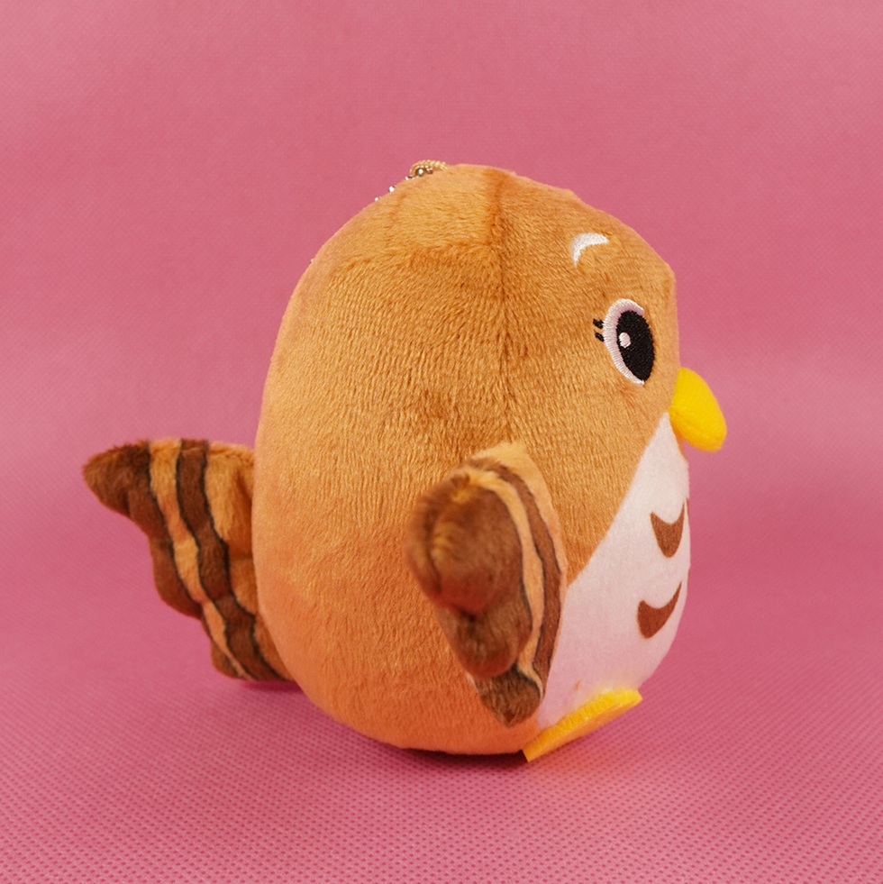 サシバのサッちゃん 10cmミニぬいぐるみ 右面