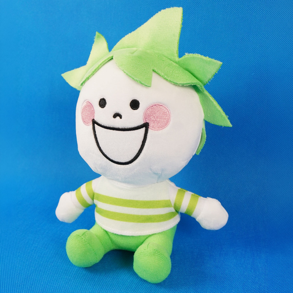チャーフィン 20cmぬいぐるみ　左斜め