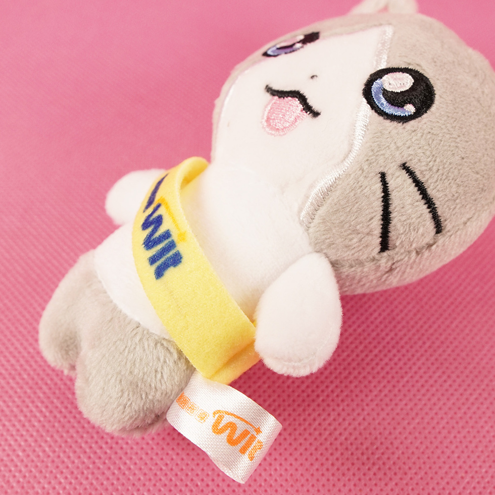 ブラウンくん 10cmミニぬいぐるみ 左斜め