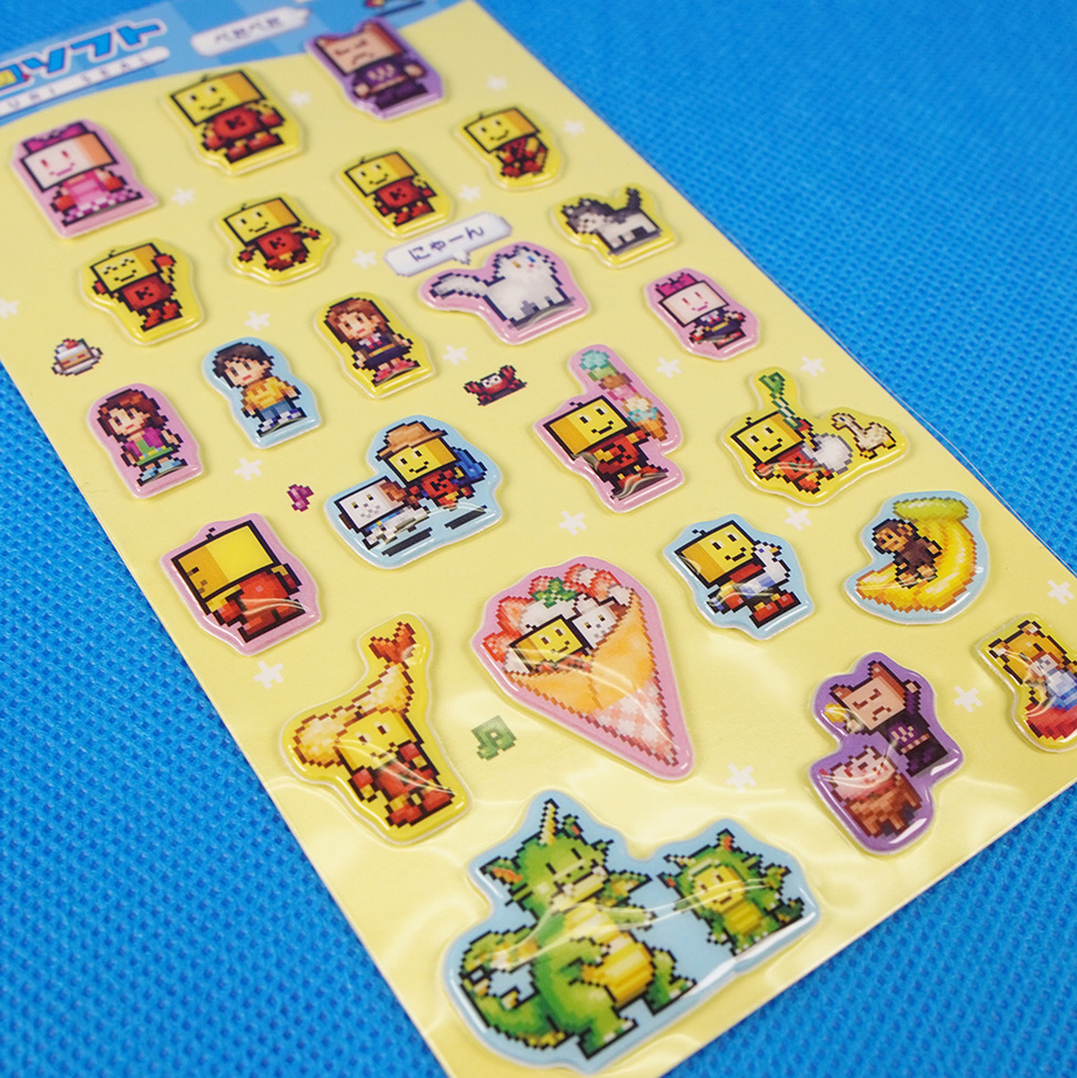 カイロくん ぷっくりシール アップ4
