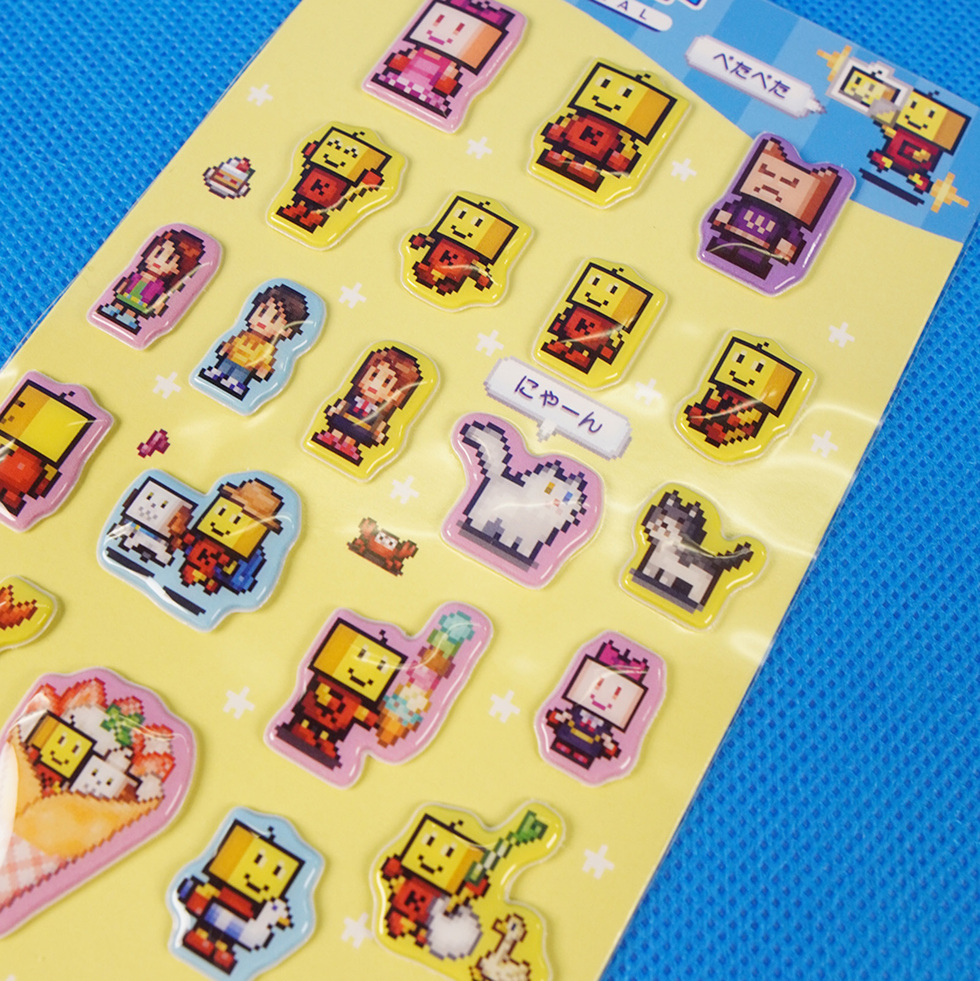 カイロくん ぷっくりシール アップ2