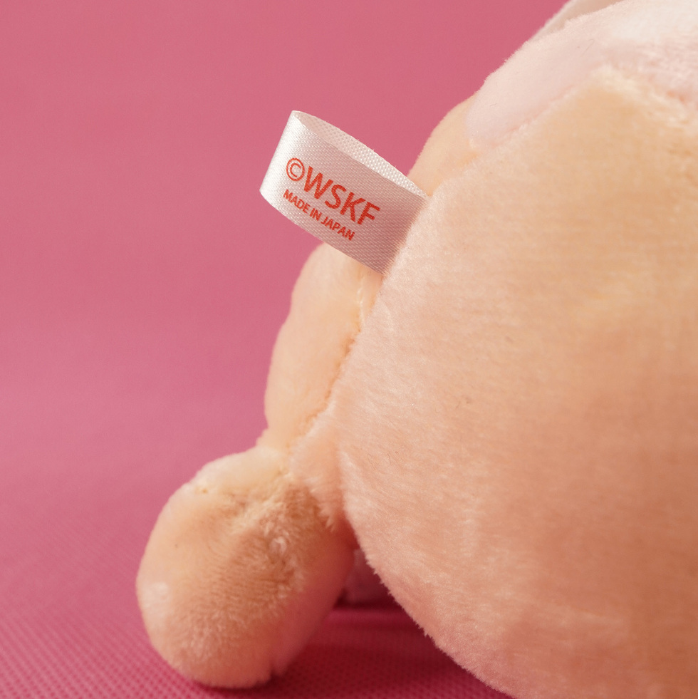 マイキー 18cmぬいぐるみ　布タグ裏