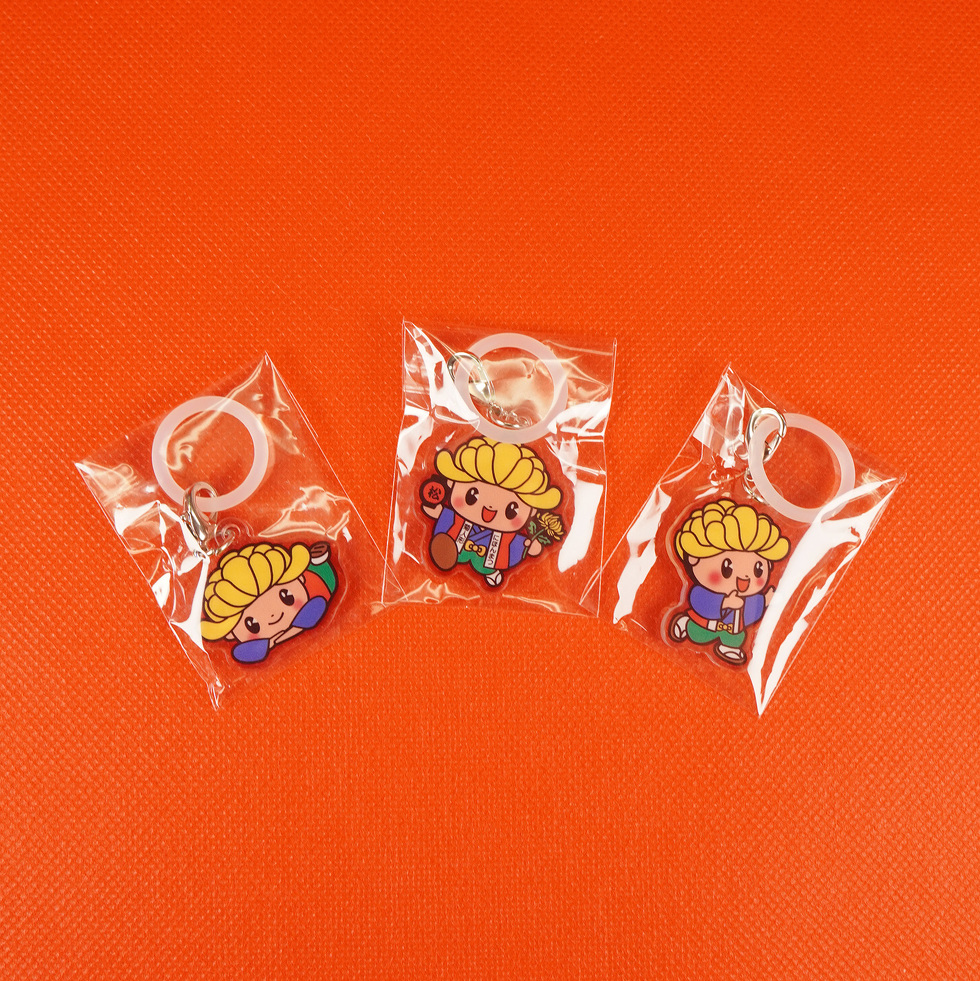 菊松くん 目印チャーム　袋詰め