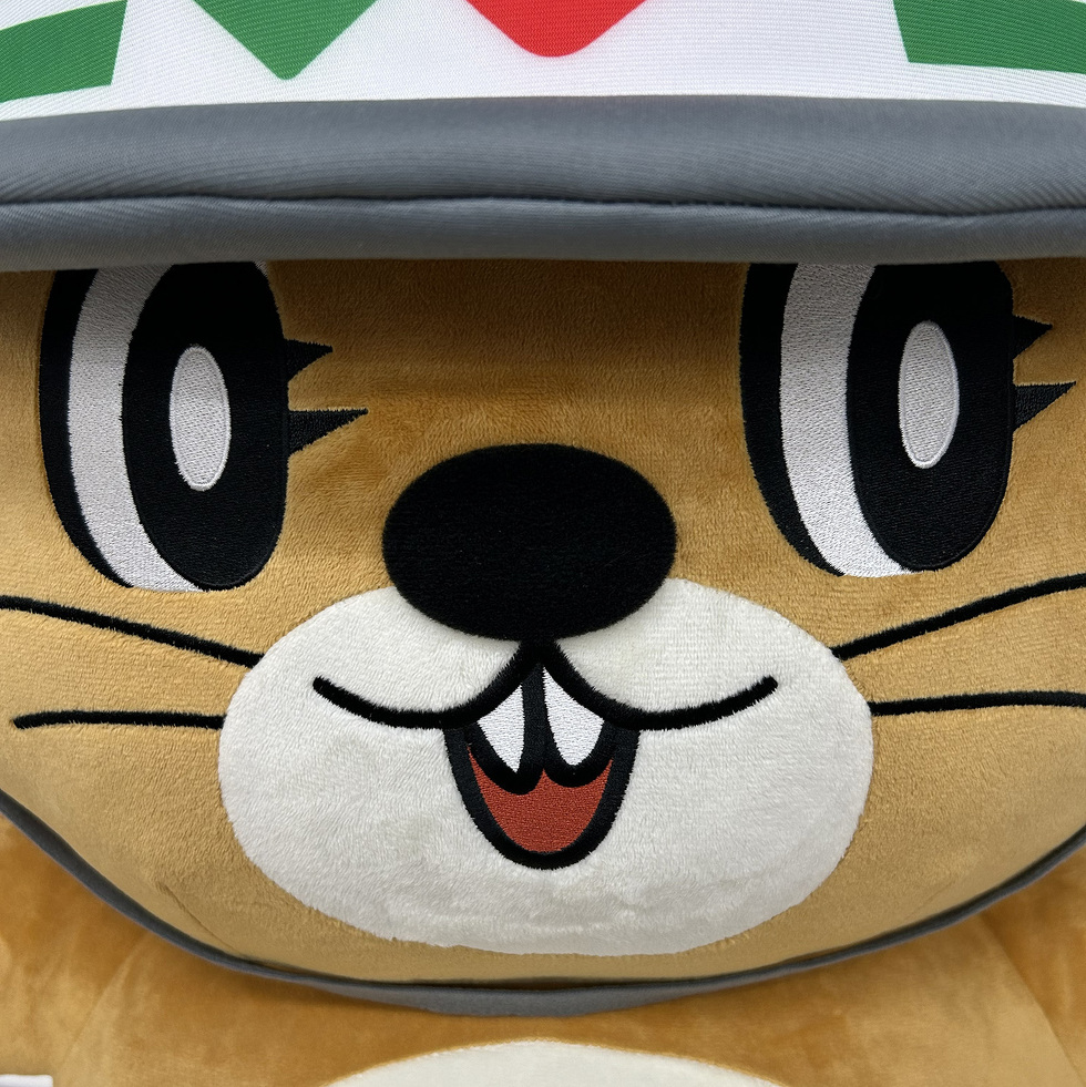西松ビーバー 顔アップ
