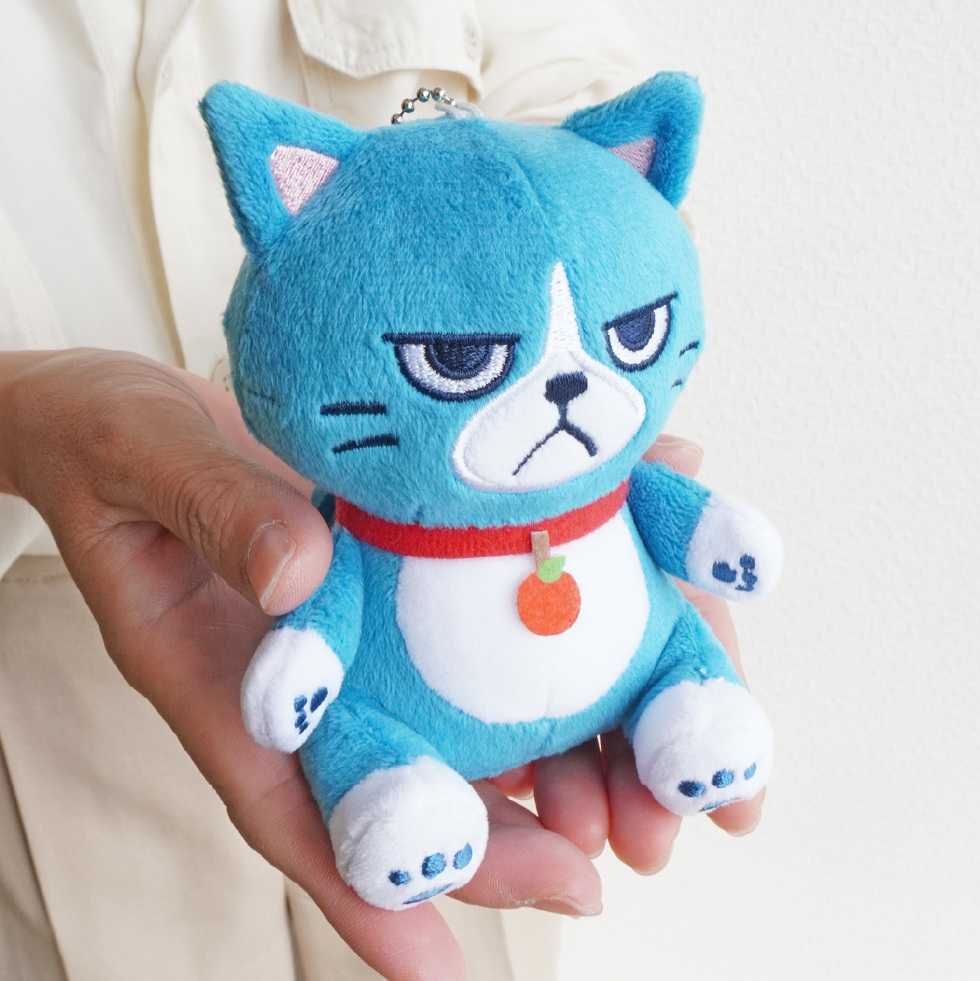 い〜にゃ丸 10cmミニぬいぐるみ 両手の上