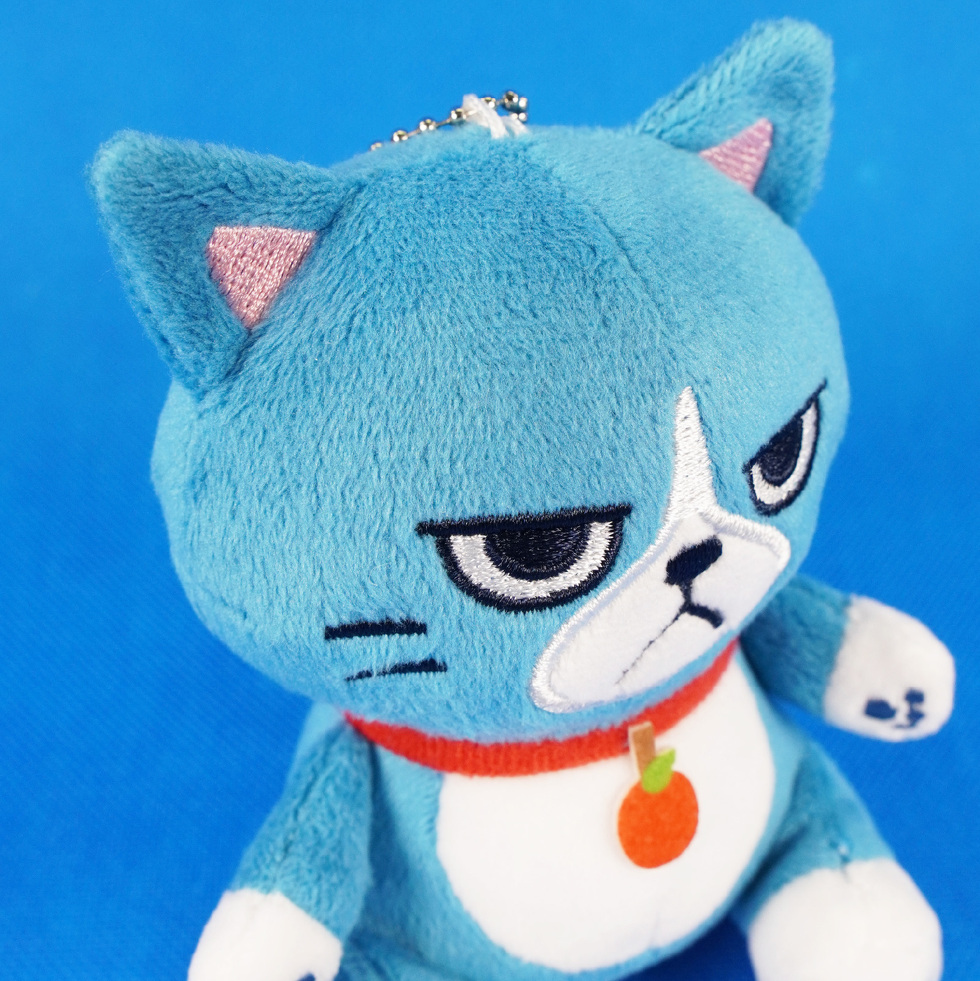 い〜にゃ丸 10cmミニぬいぐるみ 頭アップ